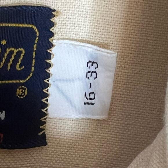 Vintage 70s Panhandle Slim Mens Size Medium Pale Yellow Western Shirt 16/33 - Picture 8 of 8